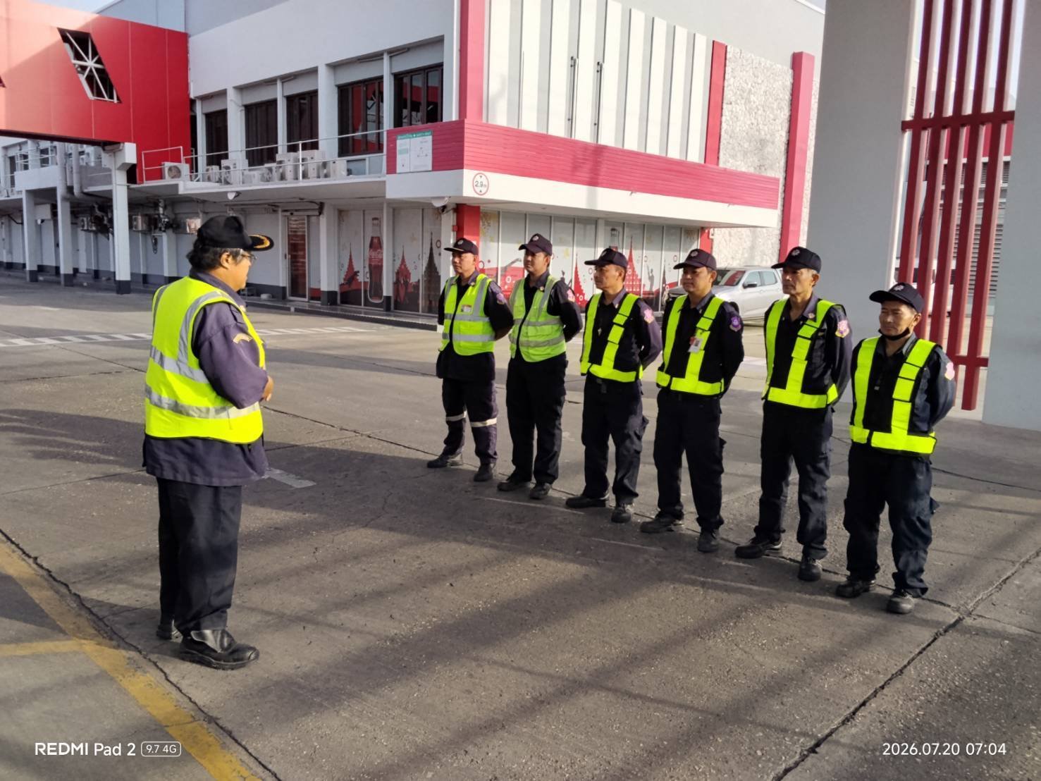 ทีมงานรักษาความปลอดภัย PP SECURE